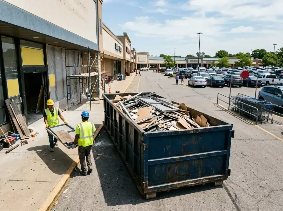retail-store-renovation-debris-003 — frequently asked questions, Roll-off Dumpster Rentals in Rogers, MN
